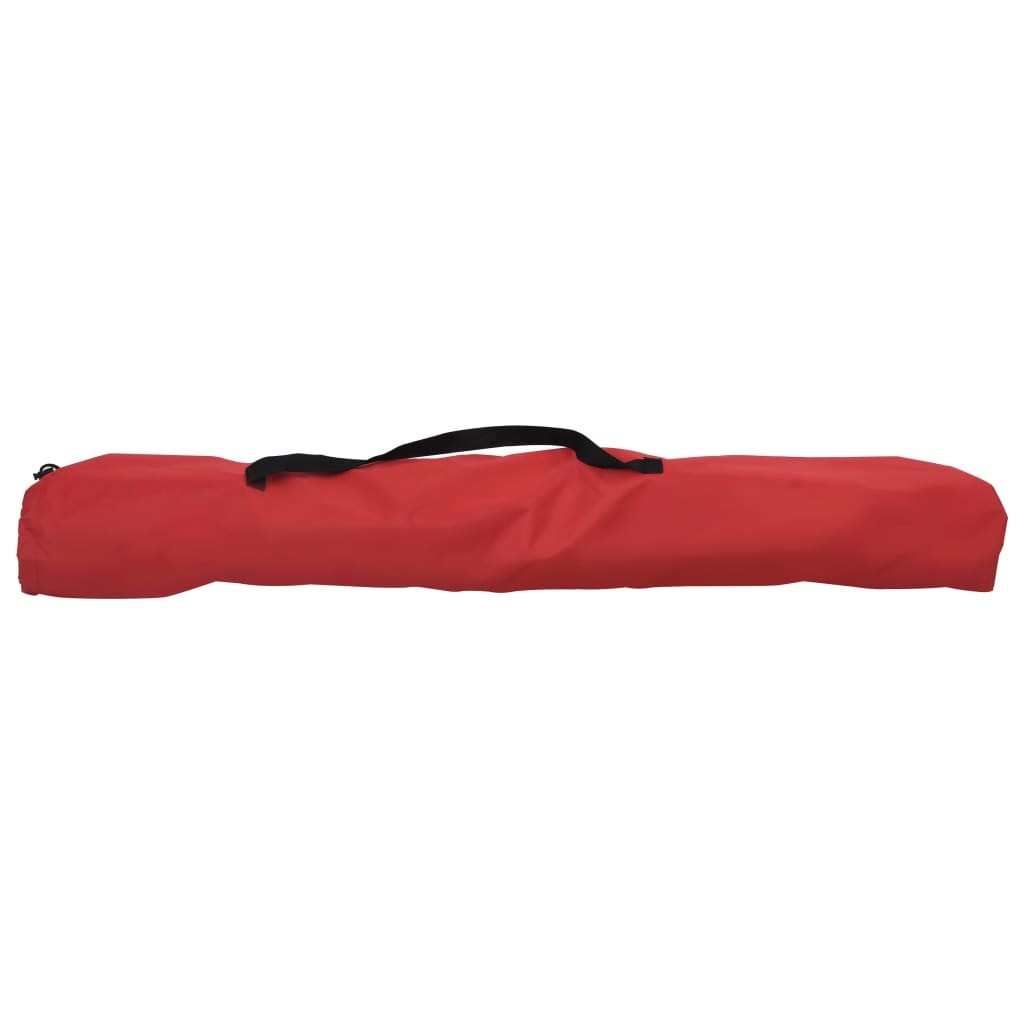 Foldable Camping Chairs 2 pcs Red